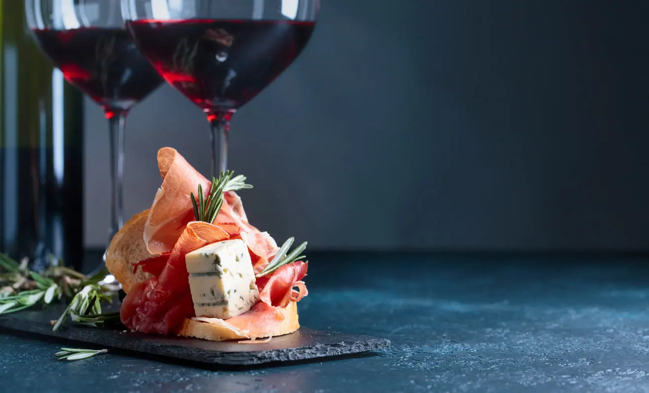 Wine and gourmet food