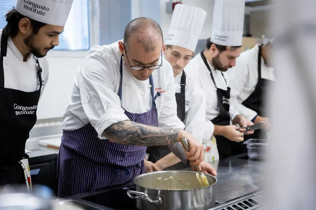 Davide Caranchini da Congusto: in aula con un top guest chef - Congusto Institute