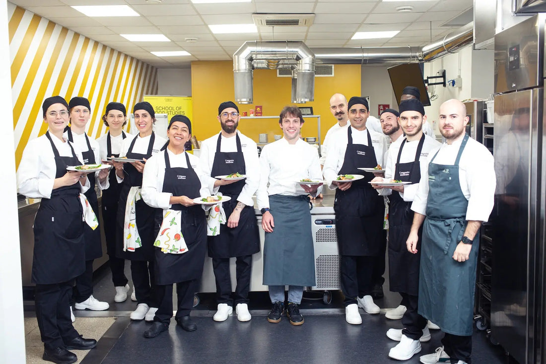 Quando uno chef entra in aula: la lezione di Raffaele Lenzi al Congusto Institute